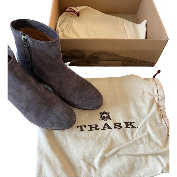 Trask Vivian Suede Bootie - Picture 11 of 13